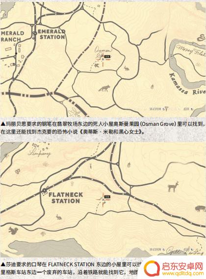 荒野大镖客npc物品请求 《荒野大镖客2》营地全物品请求一览攻略