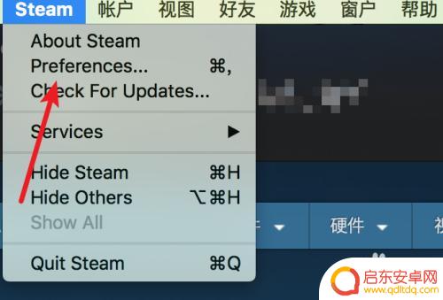 steam游戏怎么进入库 Steam如何设置默认打开库窗口