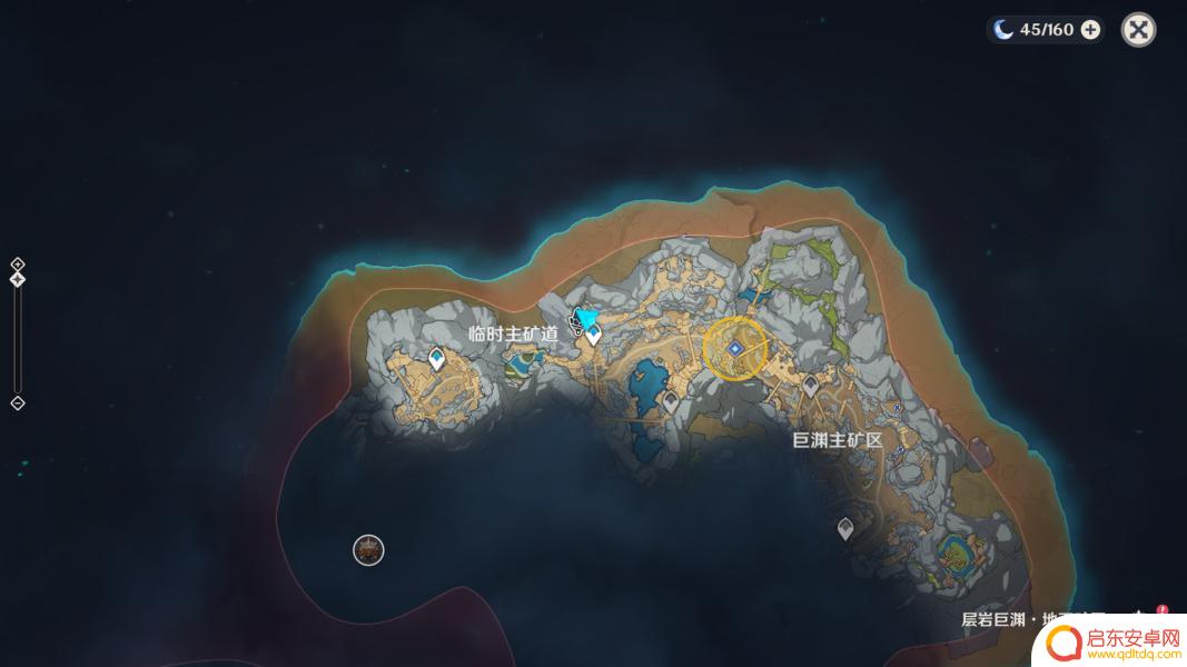 原神矿洞怎么开地图 原神层岩巨渊地下矿区地图点亮方法