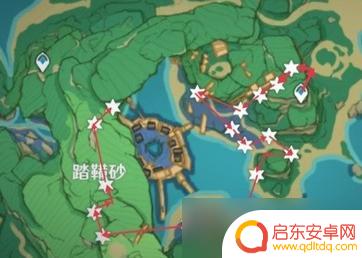 原神的鸣草在哪 原神鸣草采集路线图一览