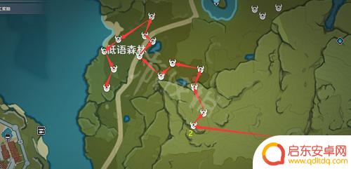 原神卖蜥蜴尾巴的采集点 原神最新蜥蜴尾巴采集路线2022