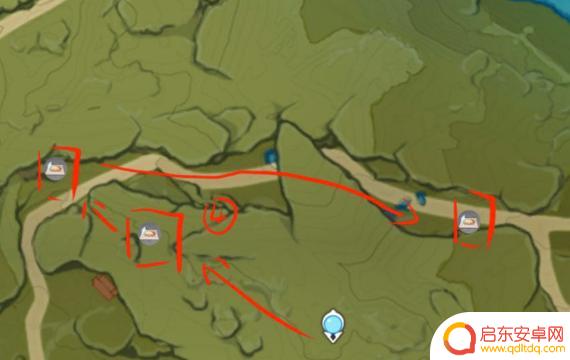 原神蒲公英种子快速获取 蒲公英采集线路图原神手游
