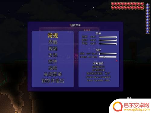 泰拉瑞亚背包怎么放大 泰拉瑞亚物品背包界面大小设置教程