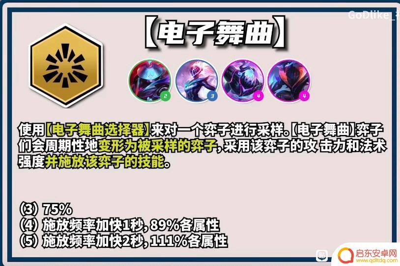 云顶之弈s10电子舞曲效果 云顶之弈S10电子舞曲羁绊效果图解