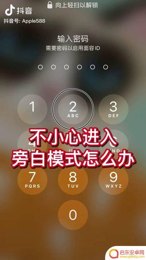 怎么关闭苹果手机旁白模式 iphone苹果手机如何解锁关闭旁白模式