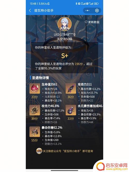 原神公子的圣遗物 如何选择适合公子的圣遗物