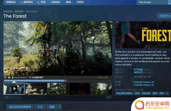 steam森林英文名字 在steam叫什么的森林类游戏有哪些