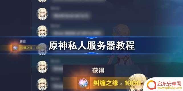原神如何开私服(原神私人服)