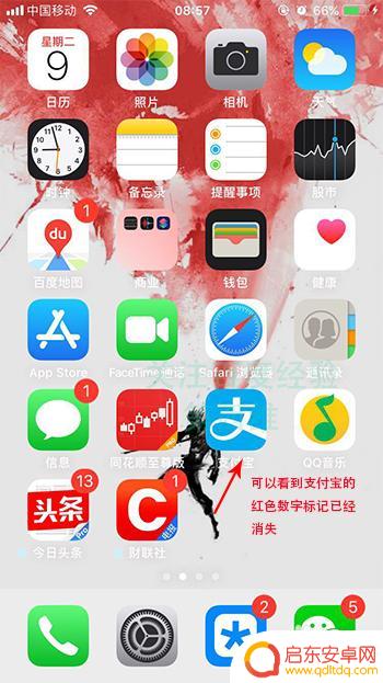 手机软件红色数字标记 iPhone苹果手机如何取消应用图标红色数字标记