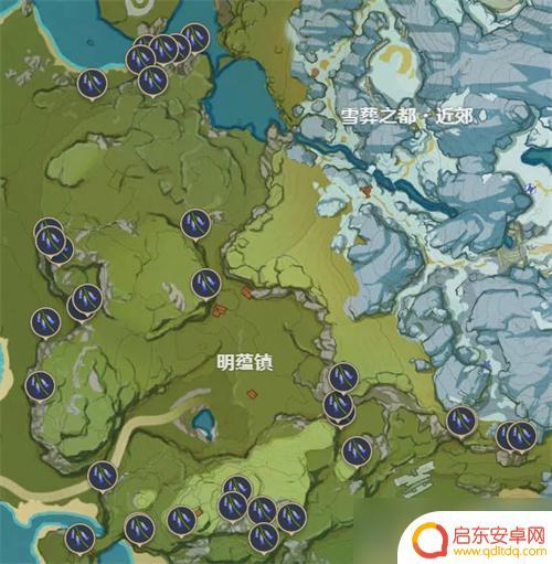 原神琉璃袋分部 原神琉璃袋采集位置详解