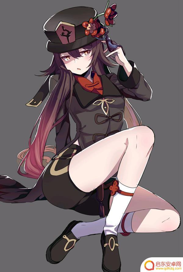 原神图片胡桃q版 原神胡桃高清头像素材