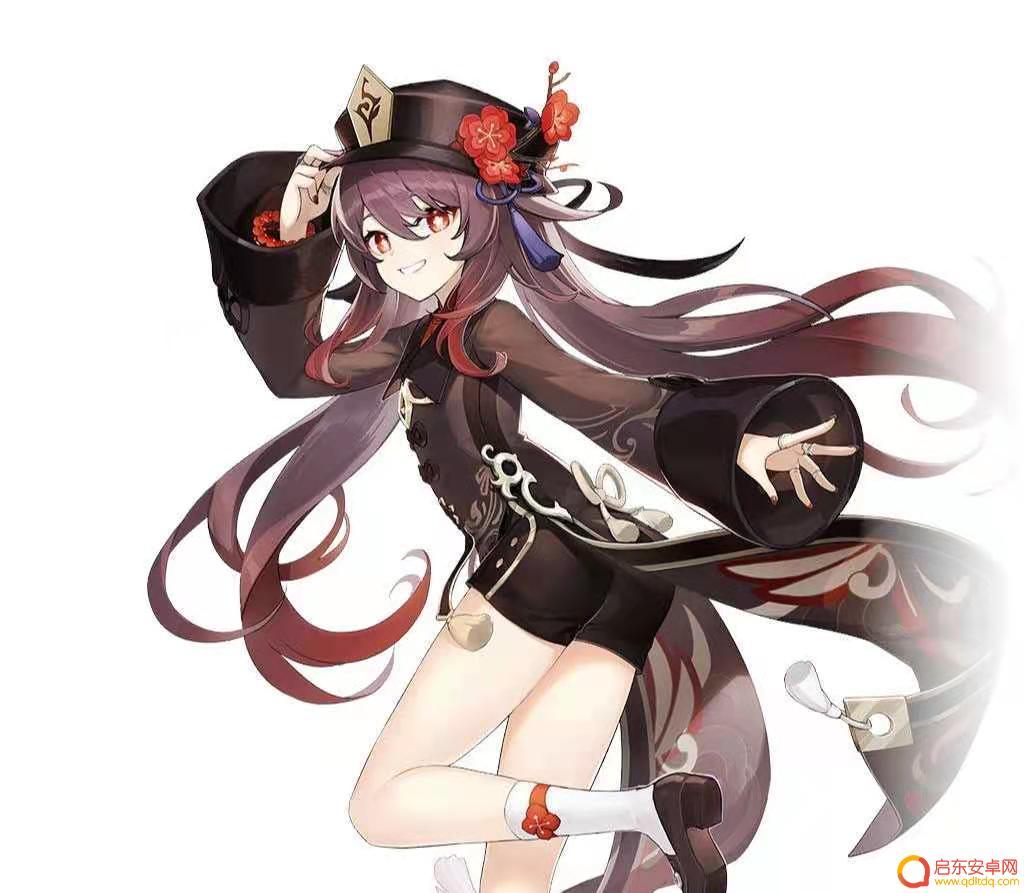 原神图片胡桃q版 原神胡桃高清头像素材