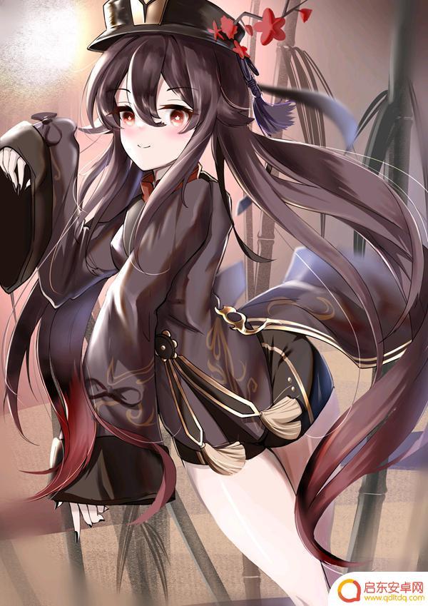 原神图片胡桃q版 原神胡桃高清头像素材
