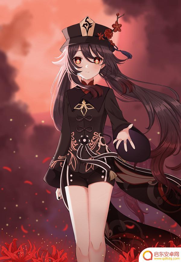 原神图片胡桃q版 原神胡桃高清头像素材