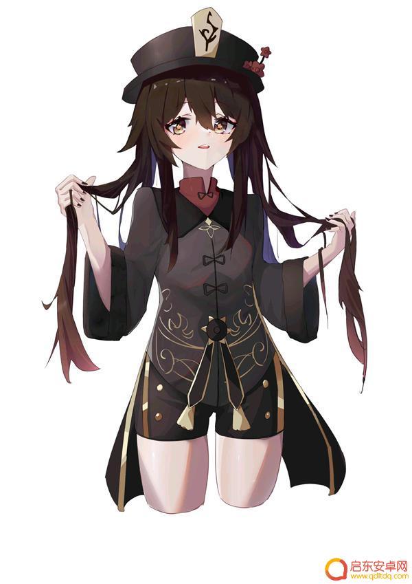 原神图片胡桃q版 原神胡桃高清头像素材