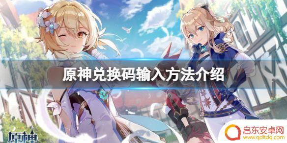 原神在哪里弄兑换码 《原神》兑换码在哪里输入