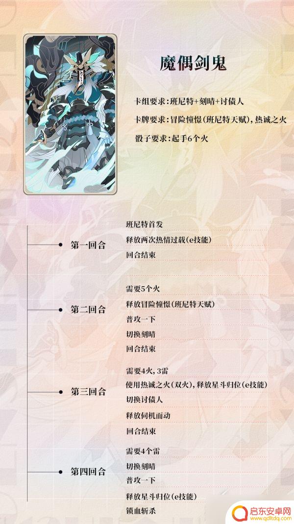 原神七圣召唤酒馆挑战魔偶攻略 《原神》七圣召唤酒馆魔偶剑鬼打法技巧