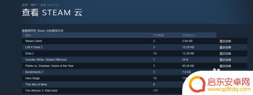 steam怎么开云存档 Steam云存档位置在哪里