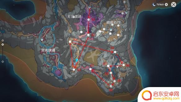 原神倒挂遗迹流明石 《原神》2022年流明晶石分布图位置查询