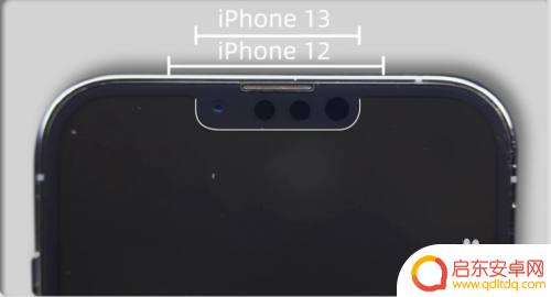 苹果手机摄像头4个是 iphone13前刘海上四个孔设计
