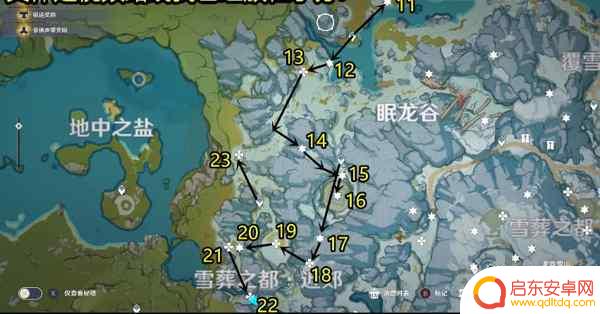原神解谜绯红玉髓位置 原神绯红玉髓详细位置图解