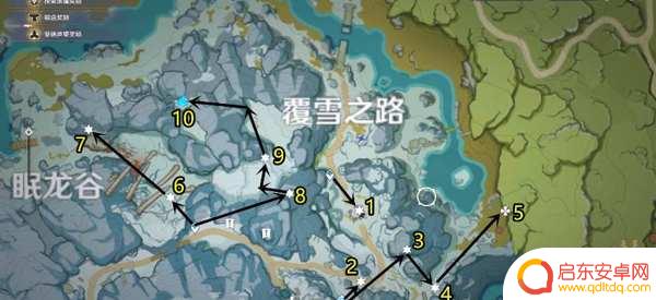 原神解谜绯红玉髓位置 原神绯红玉髓详细位置图解