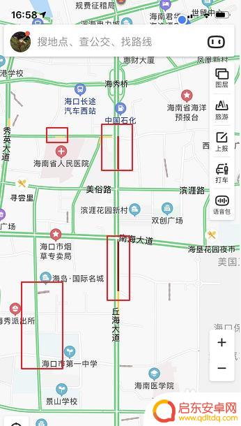 手机地图如何看清楚路况 百度地图实时路况查看方法
