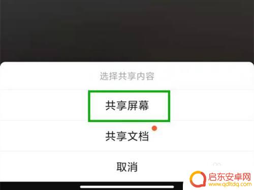 手机钉钉如何共享屏幕声音 钉钉共享屏幕声音设置方法