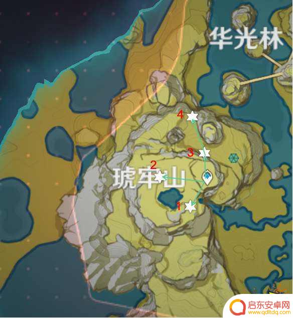 原神琥牢山石珀 原神石珀分布位置攻略