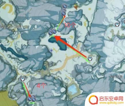 原神雪山银矿石位置 原神星银矿石位置图与采集路线分布图