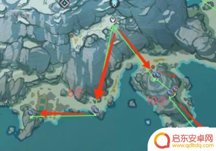 原神雪山银矿石位置 原神星银矿石位置图与采集路线分布图