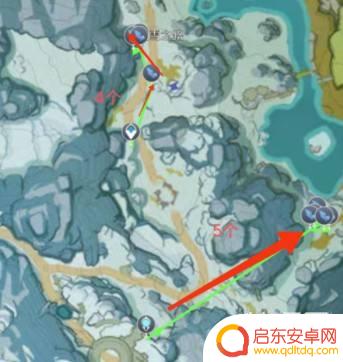 原神雪山银矿石位置 原神星银矿石位置图与采集路线分布图