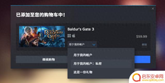 Steam测试版更新：购物车功能升级和私密游戏更新