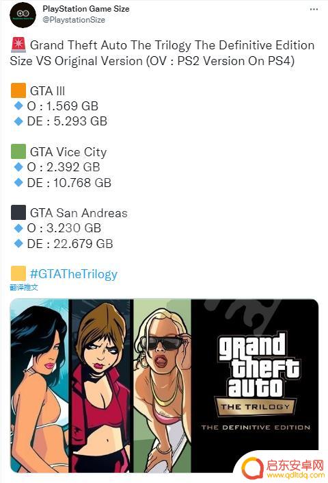 gta4三部曲多少g 《侠盗猎车手三部曲终极版》游戏下载大小
