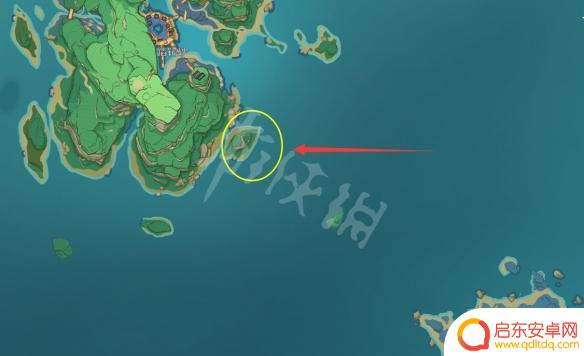 原神踏鞴砂水下 《原神》踏鞴砂右下角小岛解密方法分享