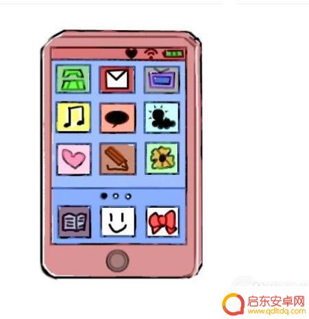 如何做迷你小画本手机 如何画卡通简笔画智能手机
