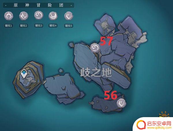 原神键纹使用位置 原神全地图键纹位置一览