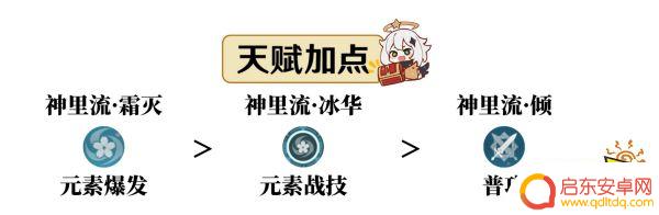 原神凌华天赋加点推荐 原神神里绫华天赋加点攻略