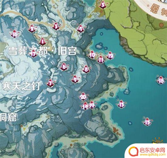 原神 红玉髓 原神绯红玉髓采集路线推荐攻略