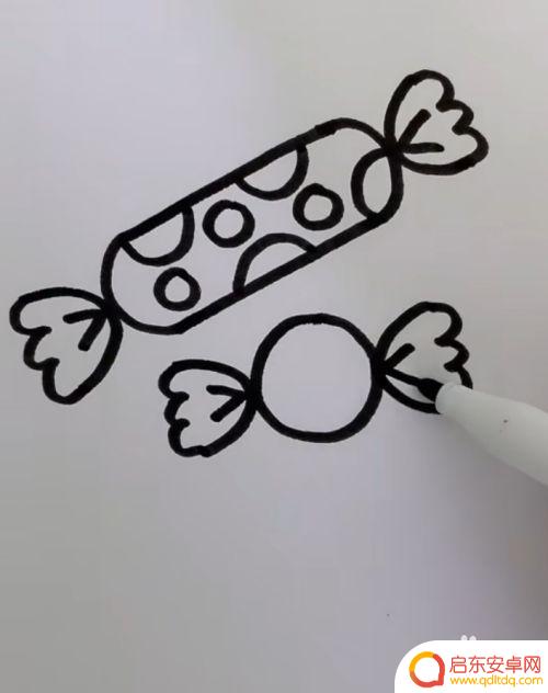 如何画糖果世界 如何画逼真的糖果