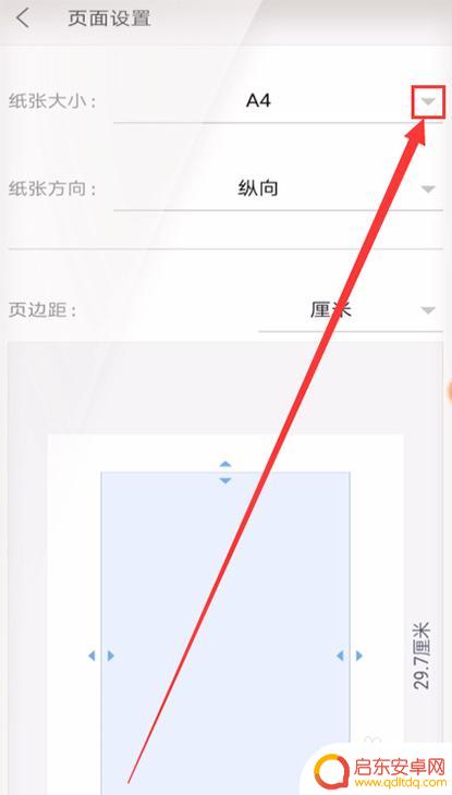 手机wps如何设计页面 手机WPS页面纸张大小设置方法