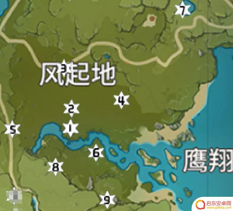 原神风神之瞳全部位置详解，快速找到风神之瞳