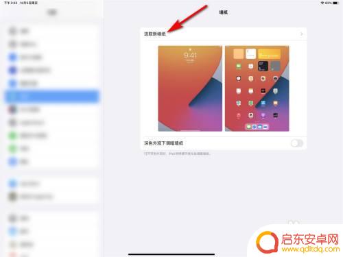 平板怎么设置手机壁纸 iPad如何设置个性化壁纸