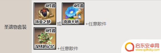 原神三星圣遗物有哪些 原神3.6提纳里三星圣遗物推荐攻略