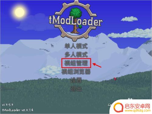 泰拉瑞亚如何下特效模组 泰拉瑞亚tmodloader怎么使用