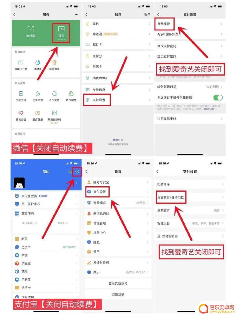 苹果手机如何关闭爱奇艺会员自动续费 如何在苹果手机上取消爱奇艺自动续费