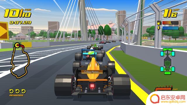 F1赛车新游《New Star GP》上架steam 复古街机风