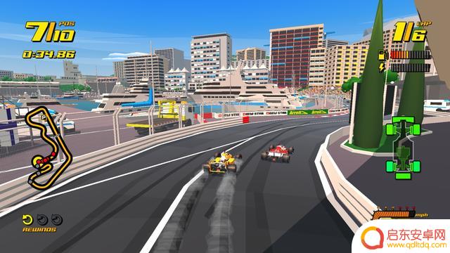 F1赛车新游《New Star GP》上架steam 复古街机风