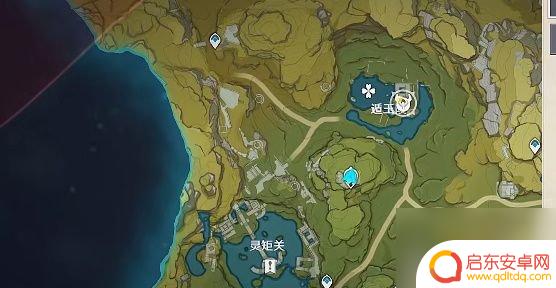 原神获得宝藏火炬在哪 《原神》遁玉陵火炬位置