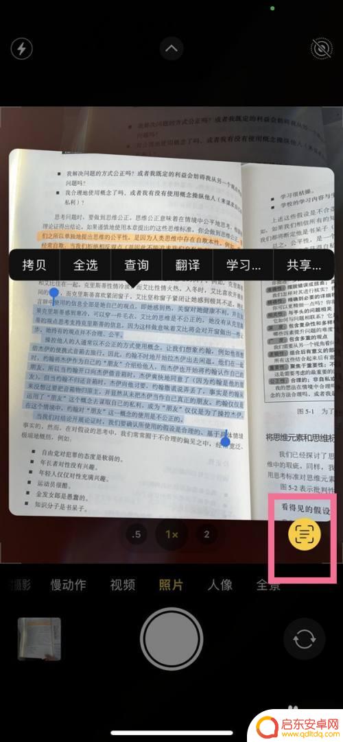 苹果手机哪里可以识别图片文字 苹果手机如何利用图片识别文字